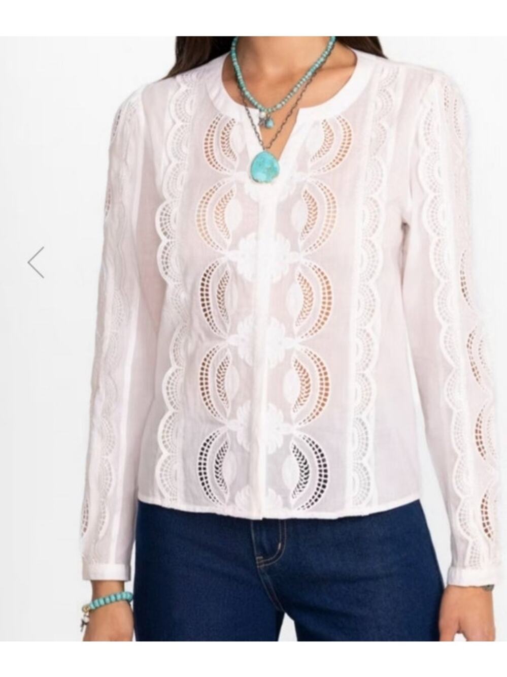 NWT: Johnny Was Jade Makaylin Button Up Blouse